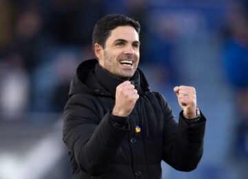 Mikel Arteta and his Arsenal side have continued their charge towards the Premier League title (Photo by Joe Prior/Visionhaus via Getty Images)