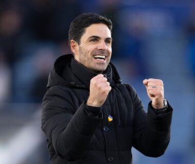 Mikel Arteta and his Arsenal side have continued their charge towards the Premier League title (Photo by Joe Prior/Visionhaus via Getty Images)